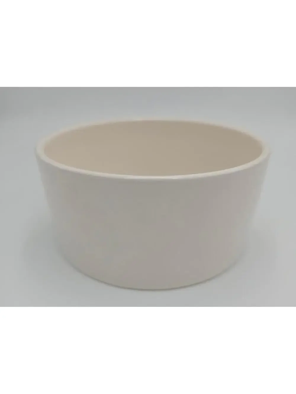 Rae Dunn SLURP Ceramic Dog Bowl White Black Farmhouse 24 oz Magenta